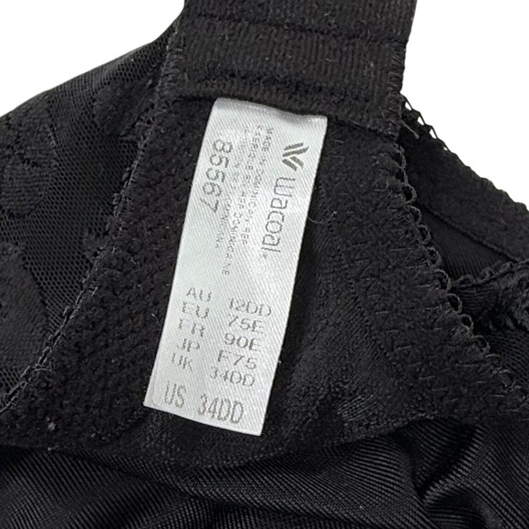 Wacoal Awareness Underwire Bra Black 34DD - Picture 6 of 7